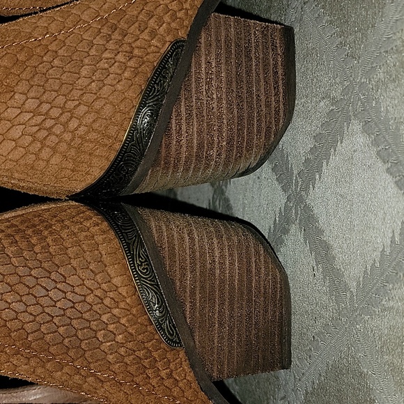 Free People Jeffrey Campbell Cromwell Hunt the Plains Western Boots - Picture 8 of 15